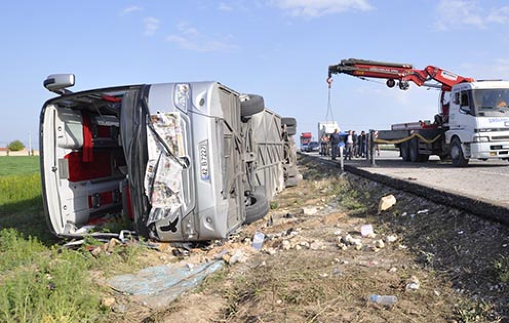 Türkiyədə ağır yol qəzası: 30 yaralı
