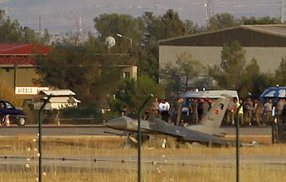 Türkiyə ordusuna məxsus “F-16” qırıcı təyyarəsi qəzaya uğrayıb