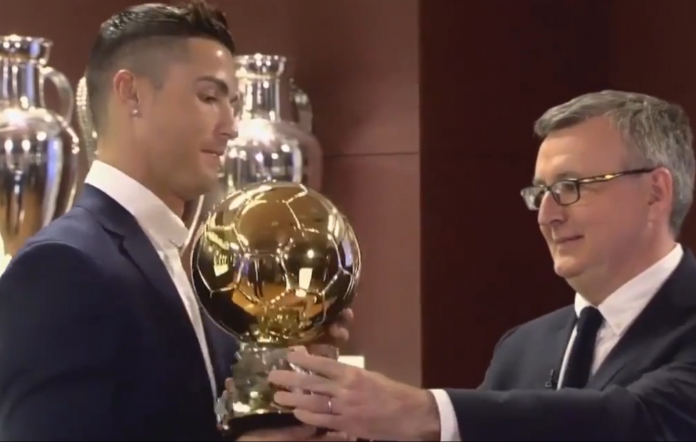 Kriştiano Ronaldo “Qızıl top”-un sahibi oldu