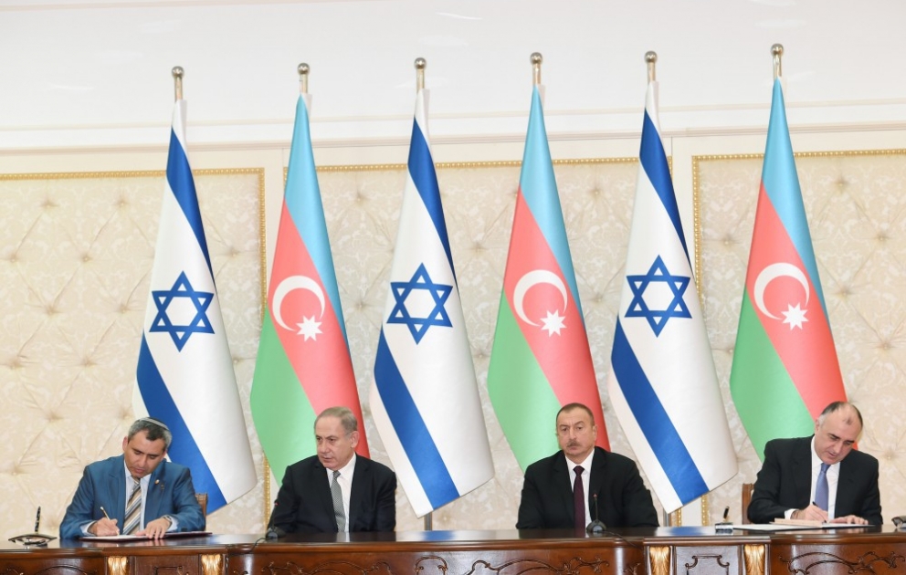 Des documents Azerbaïdjan-Israël signés