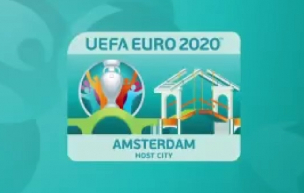 Amsterdam presents UEFA Euro 2020 host city logo