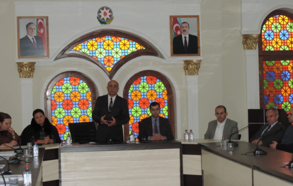 MDU-nun Bakı filialının əməkdaşları şimal bölgəsinin məktəbliləri ilə görüşüblər