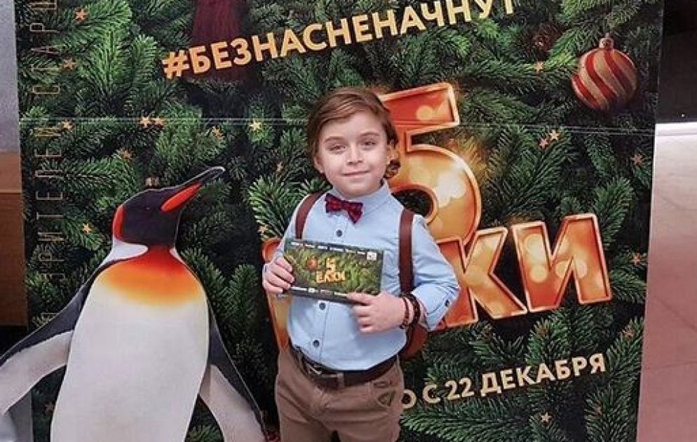 Azərbaycanlı uşaq məşhur rus filmində rol alıb