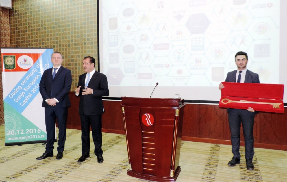 Ganja hands over symbolic key of European Youth Capital to Varna