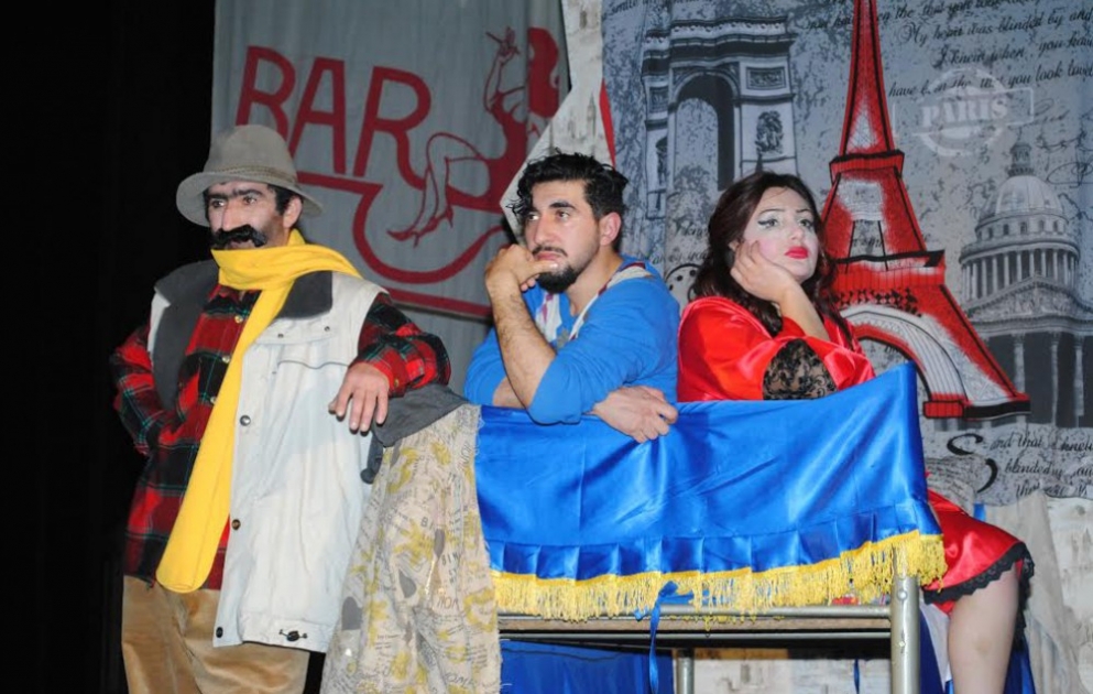 “Oğru” tamaşası Sumqayıt teatrının səhnəsində