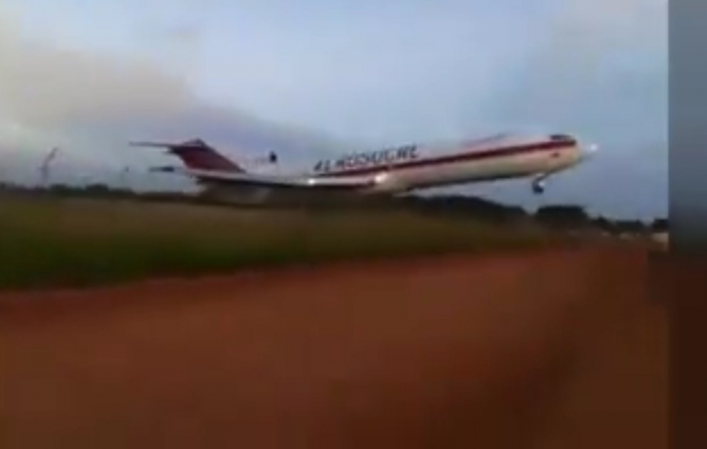 Cargo plane crashes just after takeoff in Colombia
