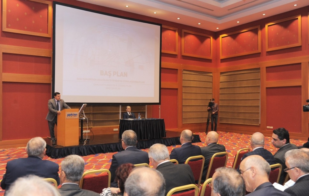 Bakı şəhərinin Baş Planının ictimai müzakirəsi keçirilib