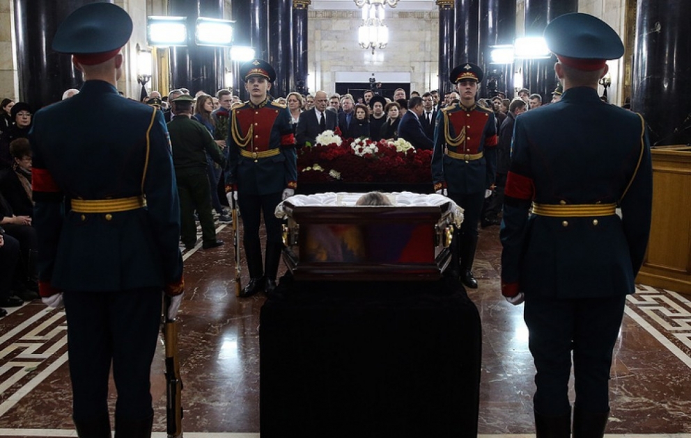 Moskvada mərhum səfir Andrey Karlovla vida mərasimi keçirilir