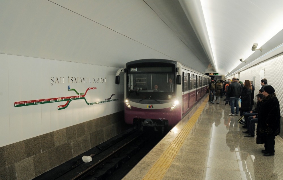 “Xətai” metro stansiyanın I yolu sərnişinlərin istifadəsinə verilib