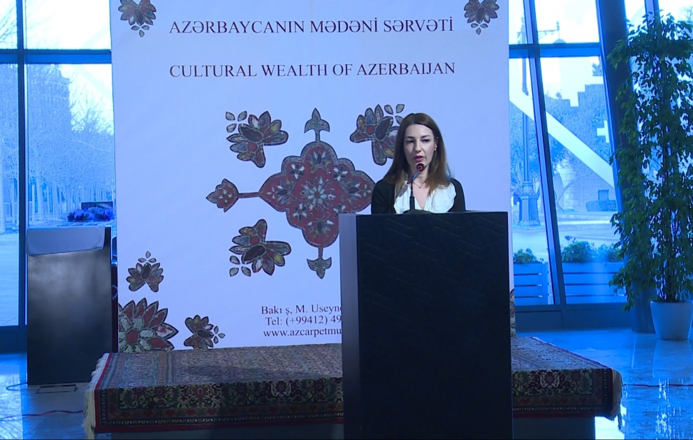 Xalça Muzeyində “Azərbaycanın mədəni sərvəti” layihəsinin iştirakçıları təltif olunub