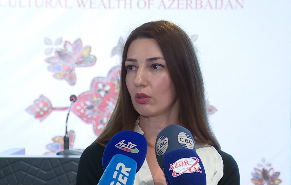 Şirin Məlikova: Zəngin kolleksiyamızın gələcək nəsillərə yaxşı vəziyyətdə ötürüləcəyinə inanıram