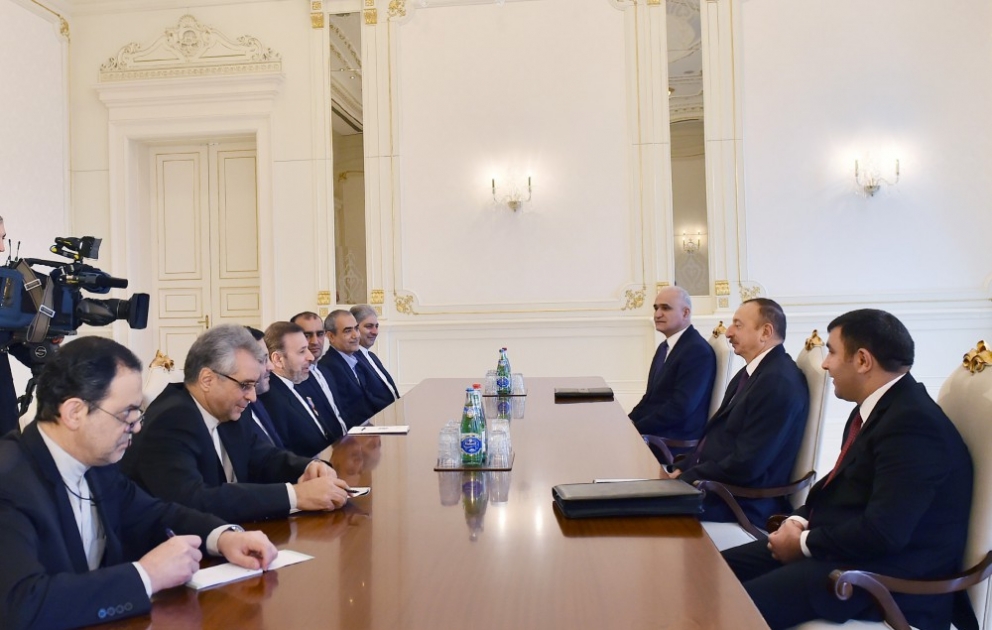 Le président Ilham Aliyev a reçu le ministre iranien de la Communication et des Technologies de l’information