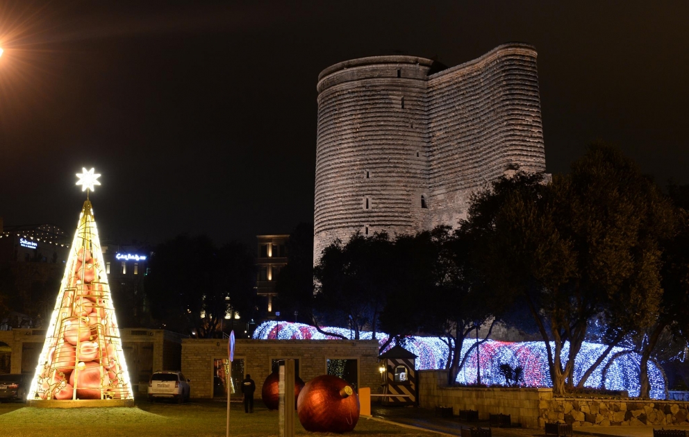 New Year mood in Baku