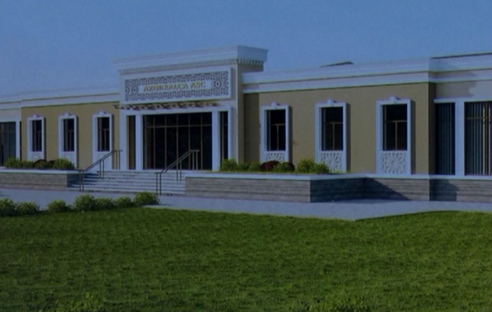 Xaçmazda xalça istehsalı müəssisəsinin tikintisinə başlanılıb