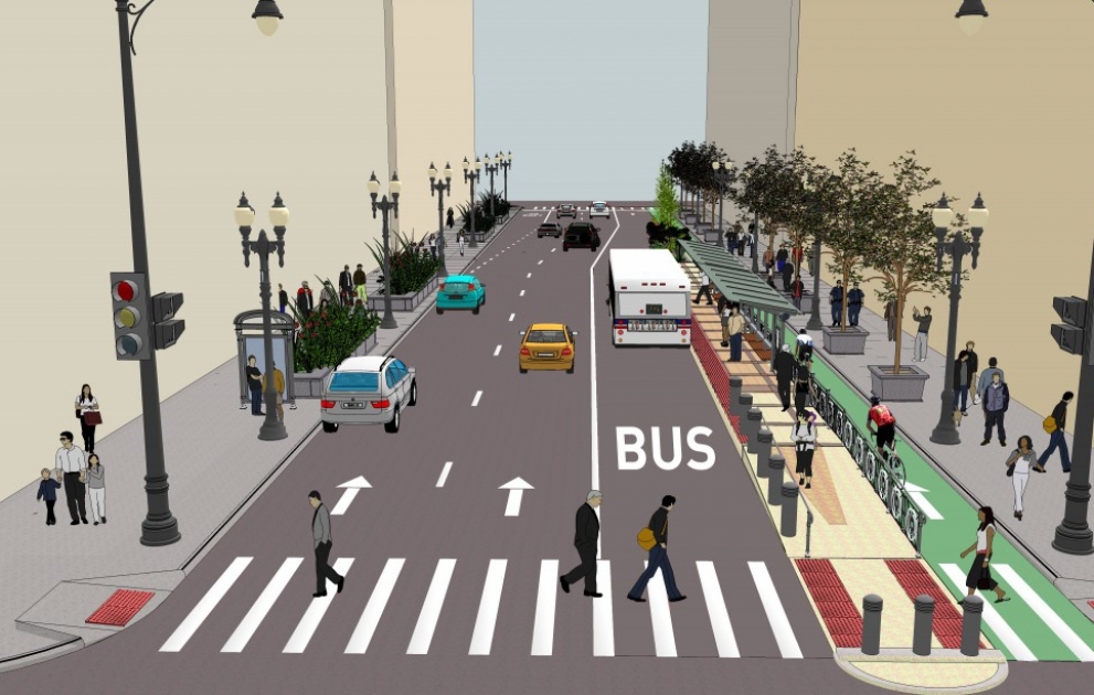 Bakıda sərnişin avtobusları üçün xüsusi hərəkət zolaqları təşkil ediləcək