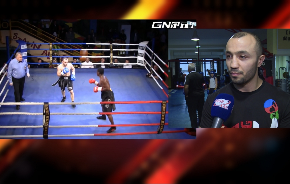 Almaniyada yaşayan azərbaycanlı kikboksçu - REPORTAJ