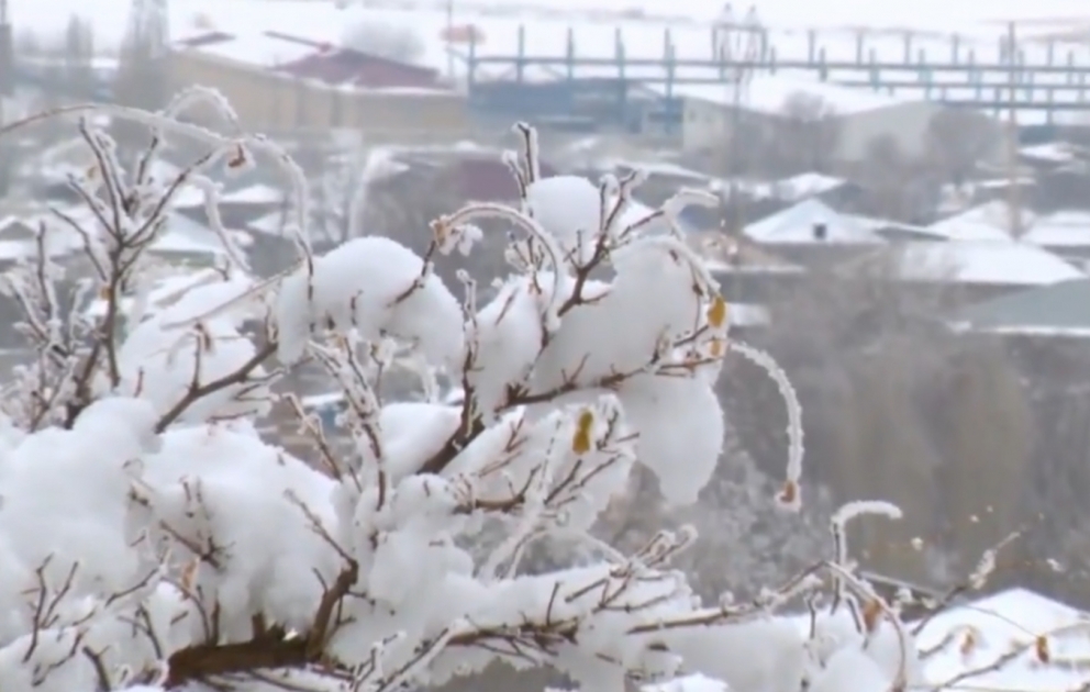 Les vues d’hiver au Nakhtchivan