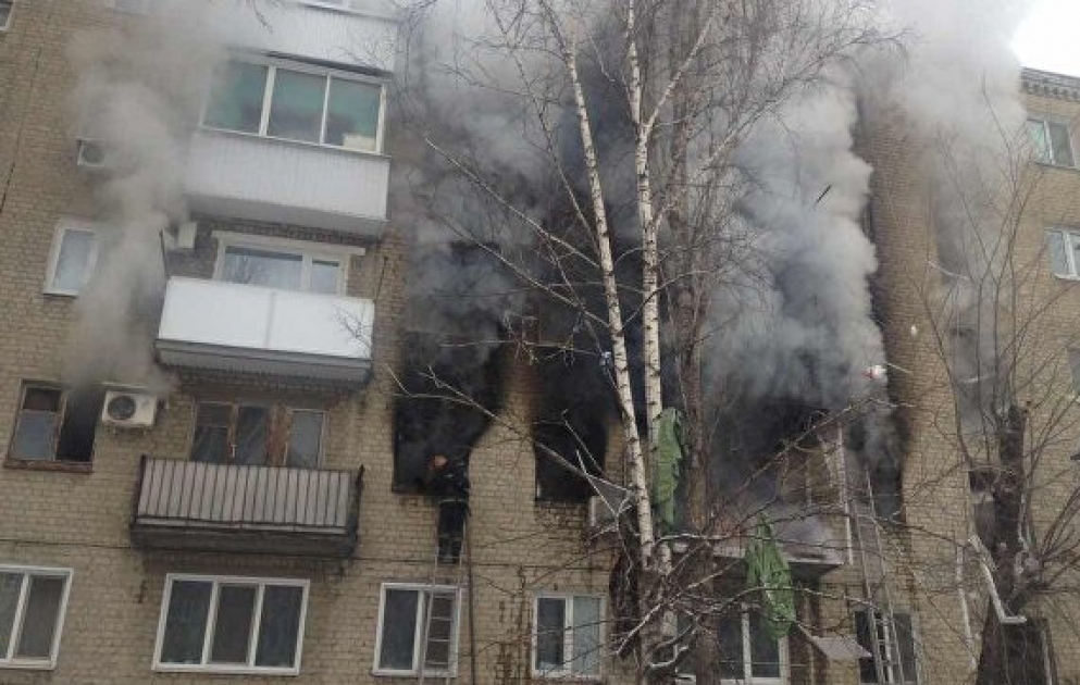 В результате взрыва газа в Саратове пострадали 10 человек