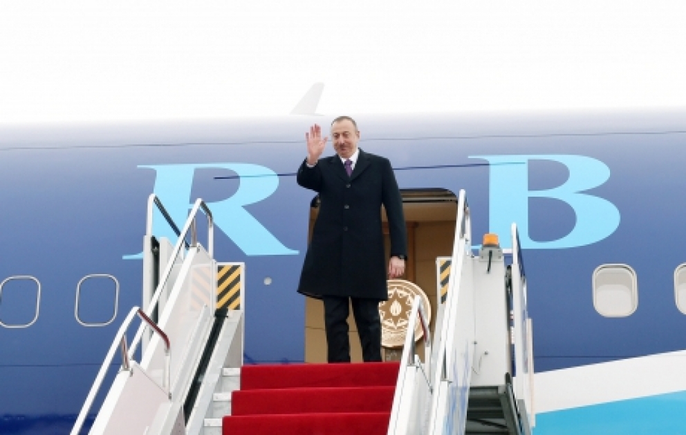 Prezident İlham Əliyevin Naxçıvan Muxtar Respublikasına səfəri başa çatıb