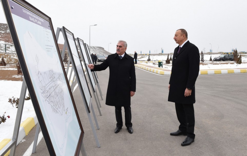 Состоялась церемония подачи питьевой воды в райцентр и прилегающие села Джульфинского района
В церемонии принял участие Президент Ильхам Алиев