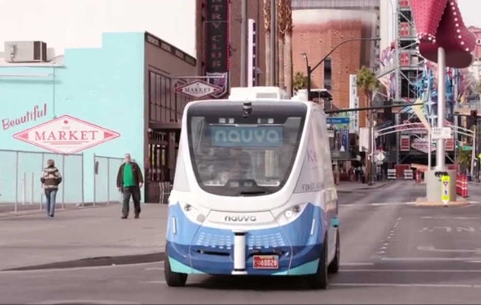 Las Vegas Tests Driverless Buses