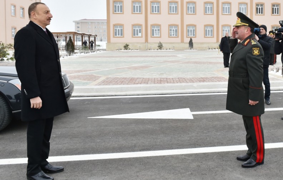 Nachitschewan: Präsident Ilham Aliyev besucht militärische Einheit „N“ der Sondertruppe