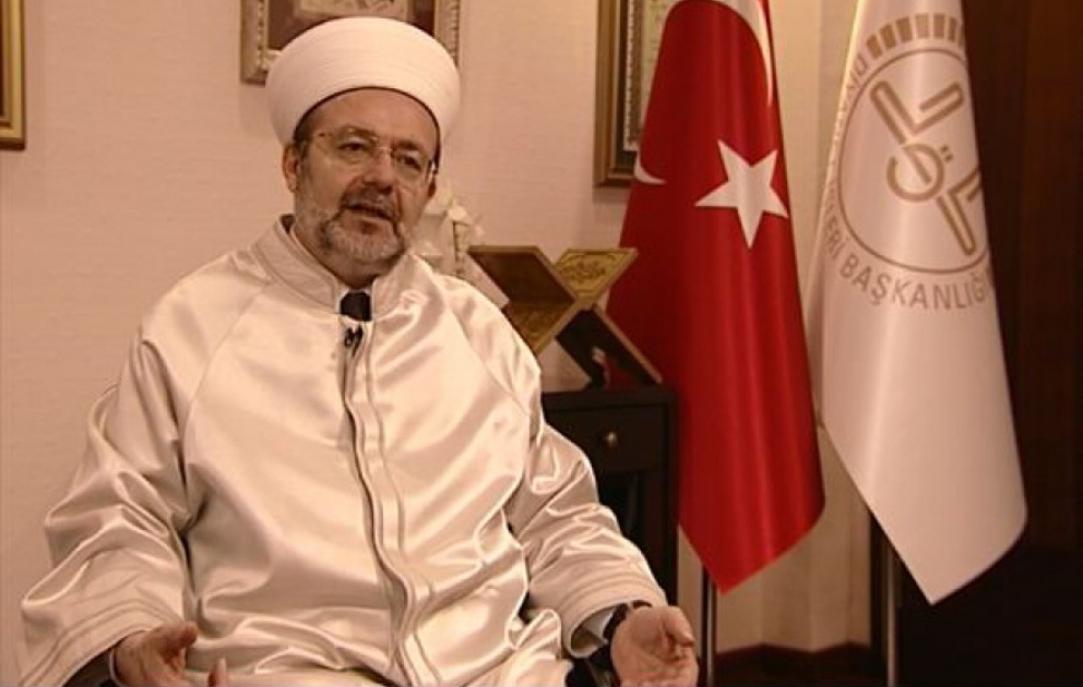 Mehmet Görmez: Humanist və sülhsevər təşəbbüs olan “İslam Həmrəyliyi İli” bu işə böyük töhfələr verəcək