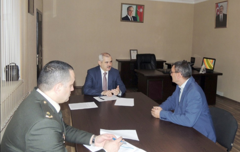 Arzu Rəhimov Mingəçevir şəhərində vətəndaşlarla ğörüşüb