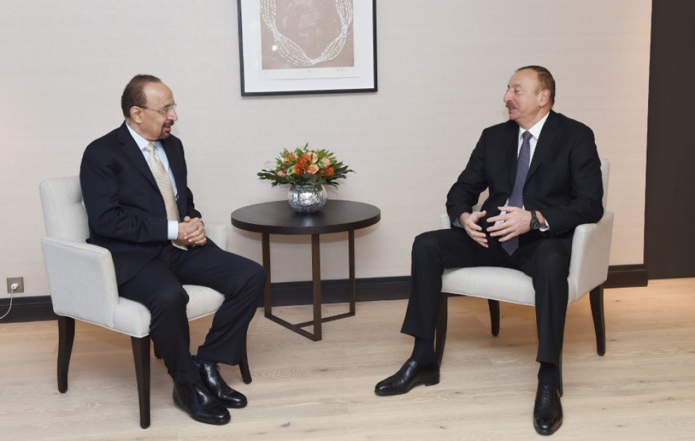 Entretien du président Ilham Aliyev avec le ministre saoudien de l’énergie, de l’industrie et des ressources naturelles