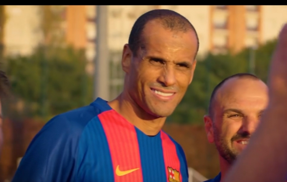 Rivaldo qrim olunaraq "Barselona"nın məşqinə qatılıb