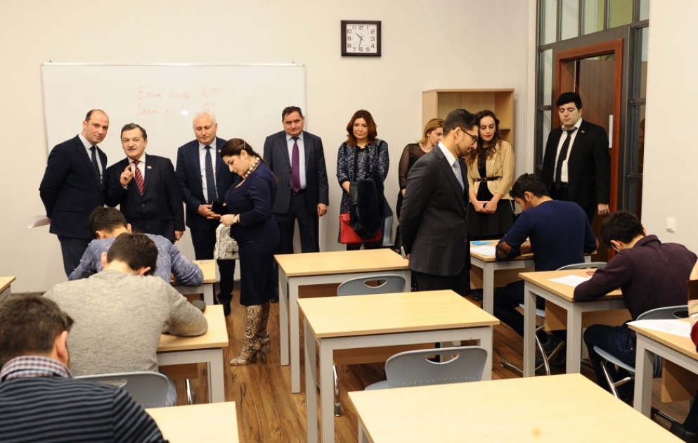 ADNSU-da imtahan prosesini izləmək üçün mediatur keçirilib