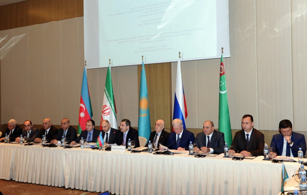 Meeting of working group on Caspian legal status underway in Baku