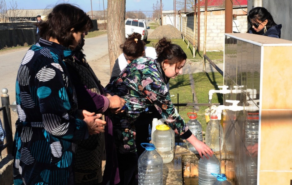 Salyan rayonunda modul tipli sutəmizləyici qurğulara baxış keçirilib