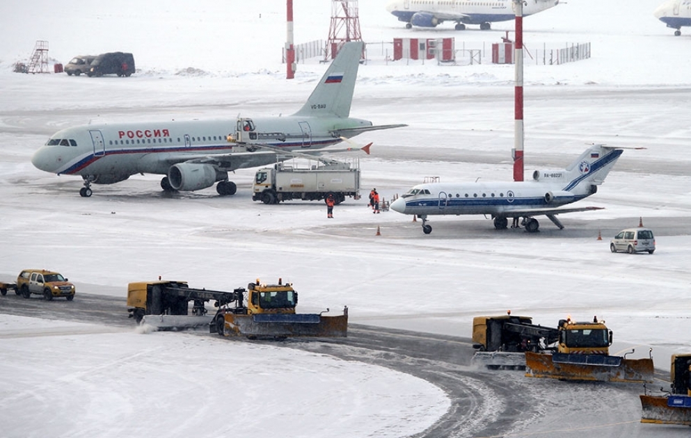 Moskva aeroportlarında 20-dən çox reys gecikib və ləğv edilib