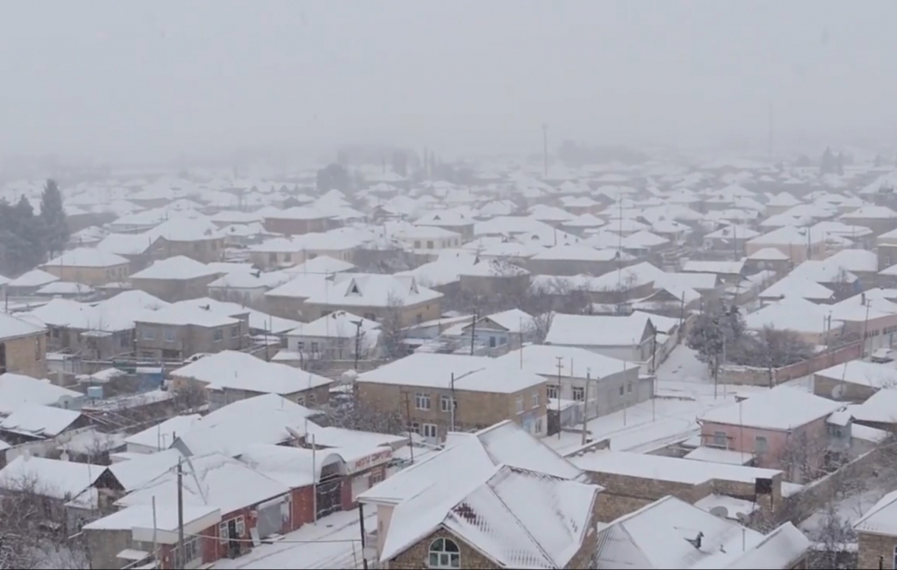 Заснеженный Хачмаз