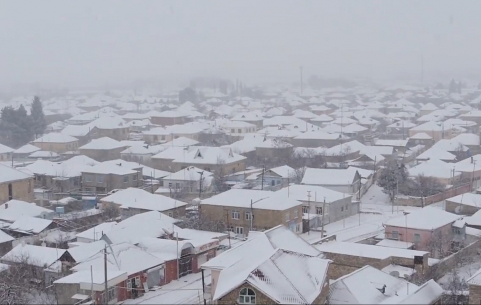 Winterbilder aus Khachmaz