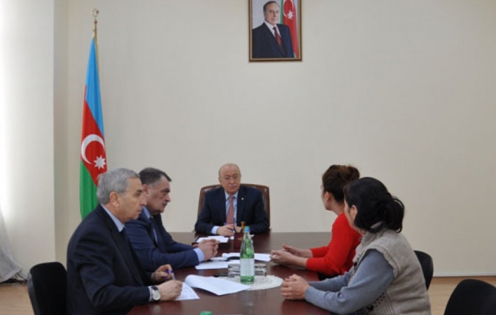 Fövqəladə hallar naziri Tovuzda vətəndaşlarla görüşüb