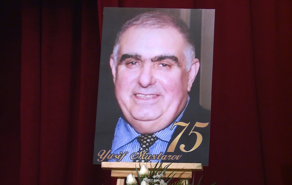 Tanınmış diktor Yusif Muxtarovun anadan olmasının 75  illiyi qeyd edilib