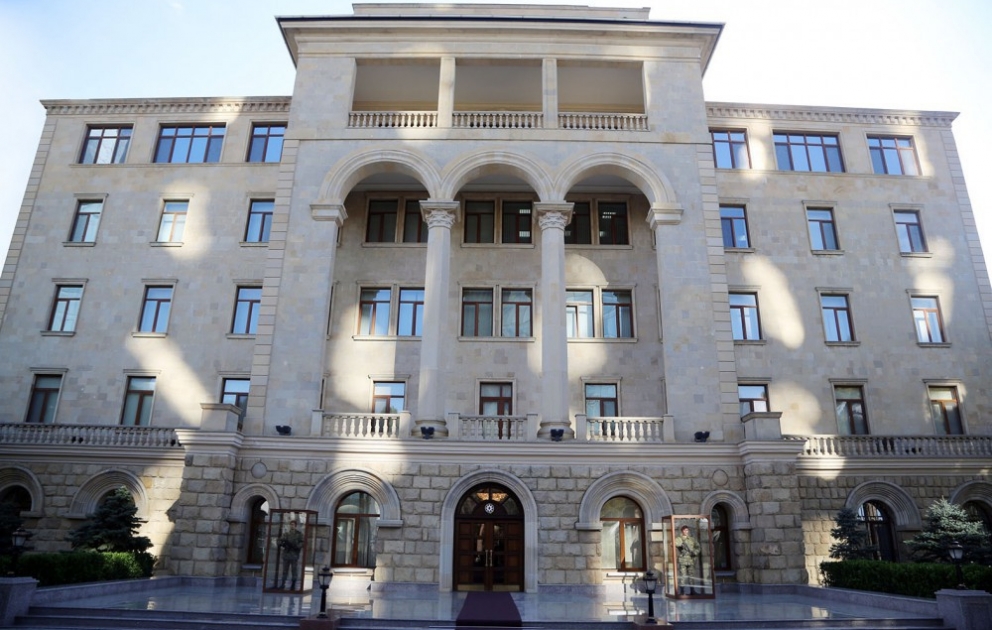 Müdafiə Nazirliyi: Ermənilərin Azərbaycan Ordusunun təxribat törətməsinə dair yaydığı məlumat yalandır