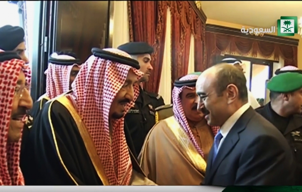 Azərbaycan Prezidentinin köməkçisi Əli Həsənov Ər-Riyadda Səudiyyə Ərəbistanının Kralı Salman bin Əbdüləziz Al Səud ilə görüşüb