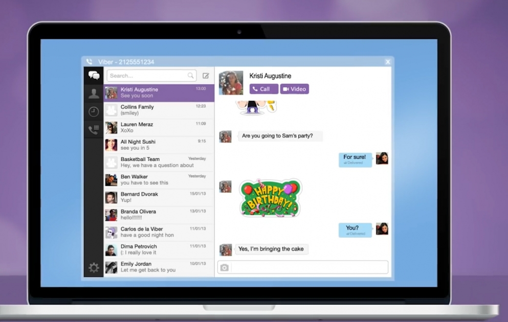 “Viber”də göndərilən məlumatlar avtomatik silinəcək