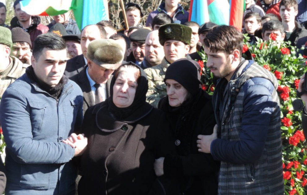 Şəhid Çingiz Qurbanov Qusar şəhərindəki Şəhidlər Xiyabanında dəfn olunub