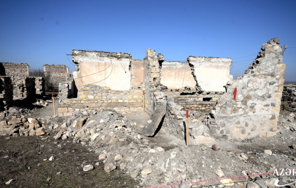 Зарубежные журналисты побывали в освобожденном от оккупации селе Джоджуг Мерджанлы