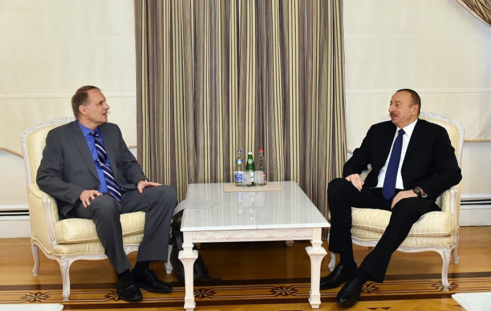 Rencontre du président azerbaïdjanais avec un rapporteur de l’APCE pour l’Azerbaïdjan