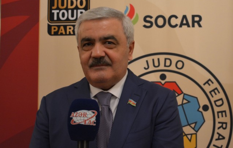 Rövnəq Abdullayev: Azərbaycanda cüdo ailəsinin böyüklüyü idmanın bu növünə marağın göstəricisidir