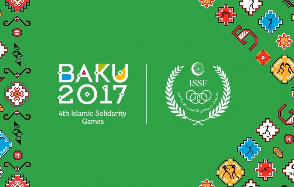 Спортивные и звездные посланники IV Игр исламской солидарности «Bakу-2017» на съемках