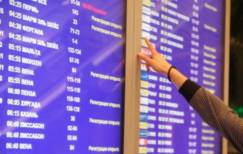 Moskva aeroportlarında 20-dən çox  reys ləğv olunub