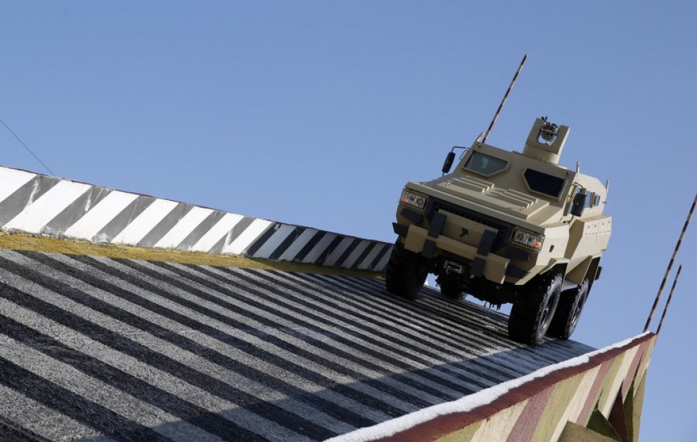 Défense : présentation du premier véhicule blindé national Tufan