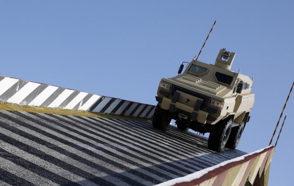 Azerbaijan unveils first national armored fighting vehicle