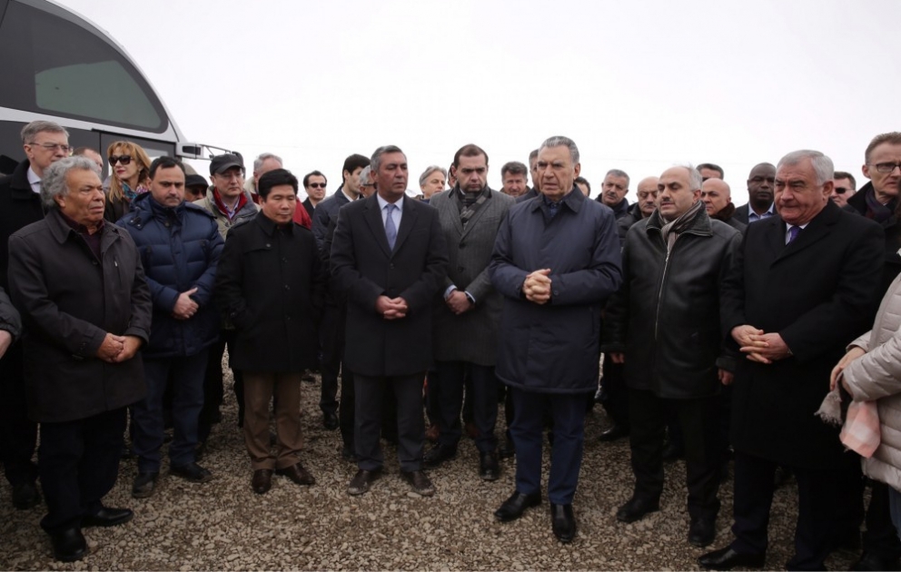 Xarici ölkələrin Azərbaycandakı diplomatik nümayəndələri və beynəlxalq təşkilatların rəhbərləri Cocuq Mərcanlıda olublar